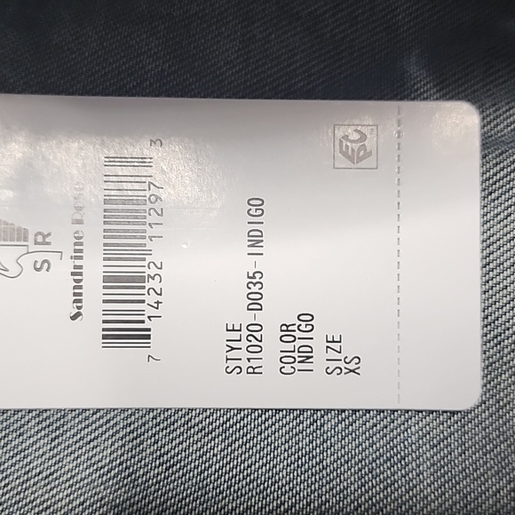 Sandrine Rose by Free People boys dont cry jean jacket size extra small - Picture 11 of 11